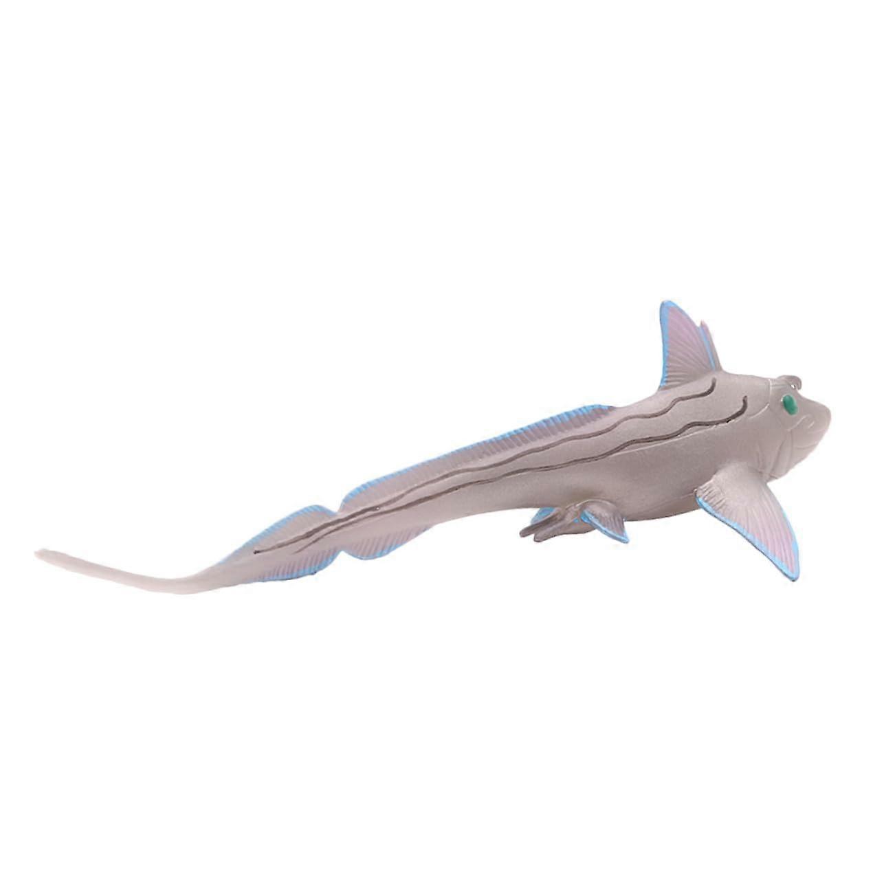 Realistic Ratfish Figurine Educational Plastic Ocean Creature Toy for Kids Interactive Play