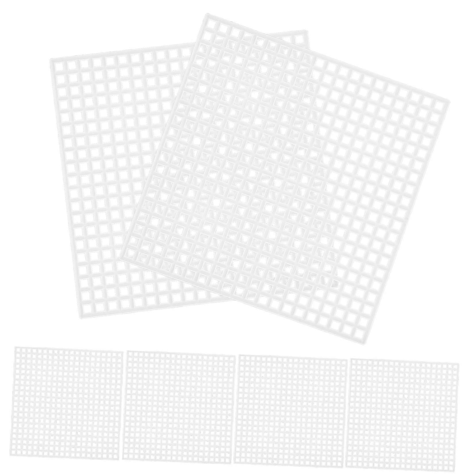 10pcs Plastic Canvas Sheets for Bag Making and Needlework DIY Crafts Flexible Smooth Surface