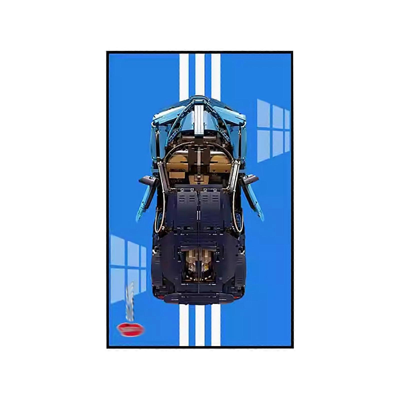 Display Wallboard SpaceSaving Wall Mount for  42083 Car, Decorative Backdrop Gift