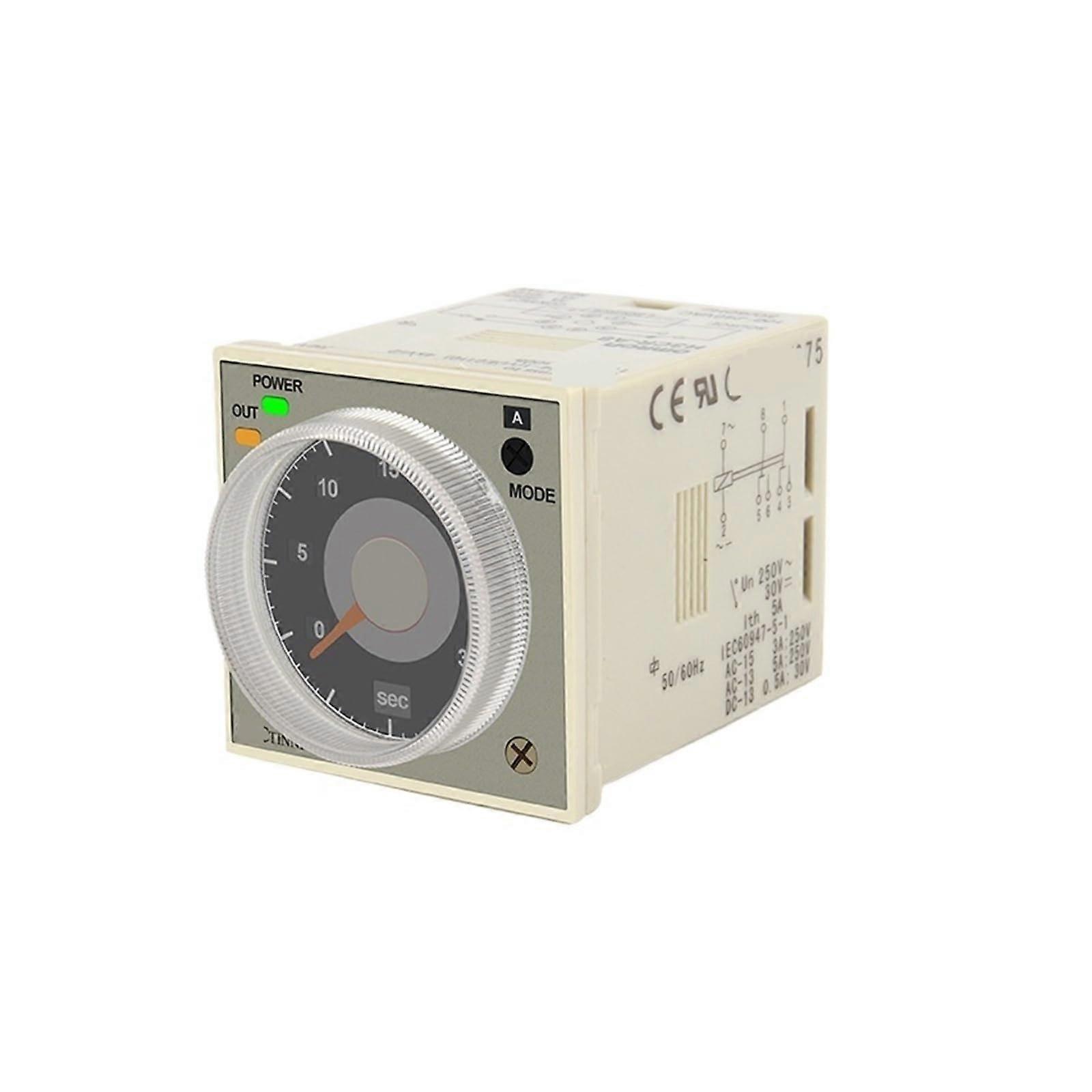 Time Relay AC100240V 8Pin Digital Timer Switch with Easy Adjustment and Power Memory