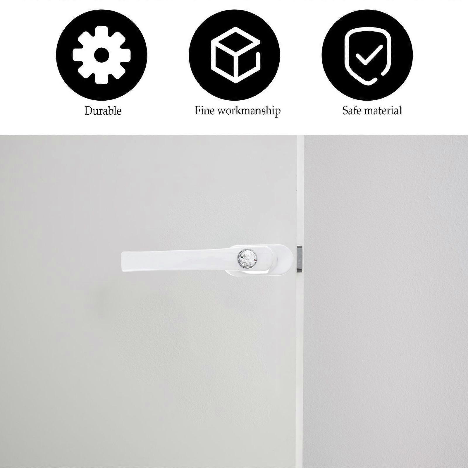 Two-end Lever Lock Solid Thickened Crank Handle with Keys for Door Window