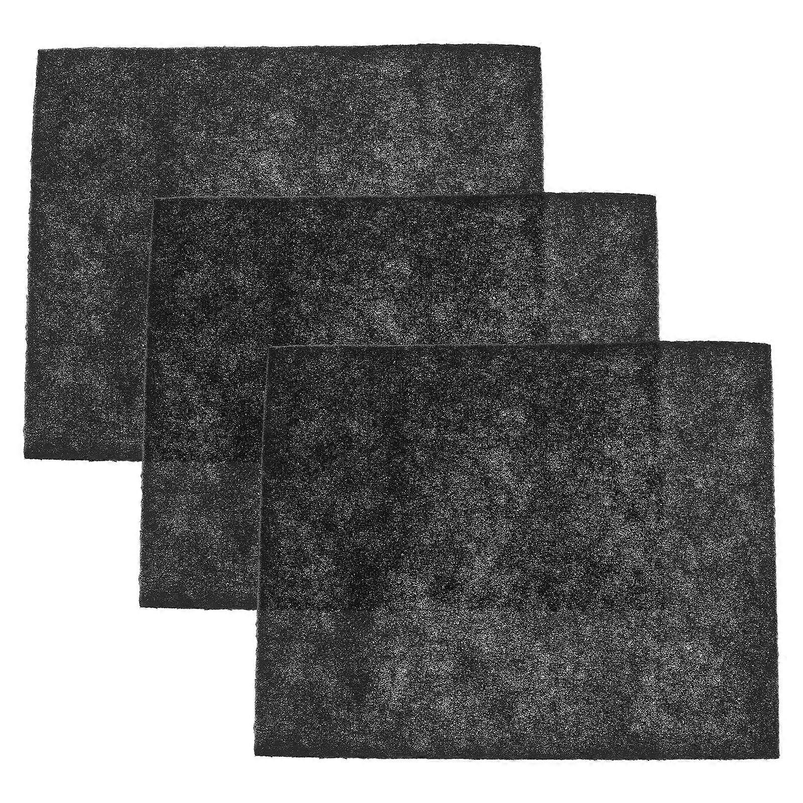 3pcs Compost Bin Charcoal Filters Activated Carbon Filter Sheets For Kitchen Trash Can Replacement Pads