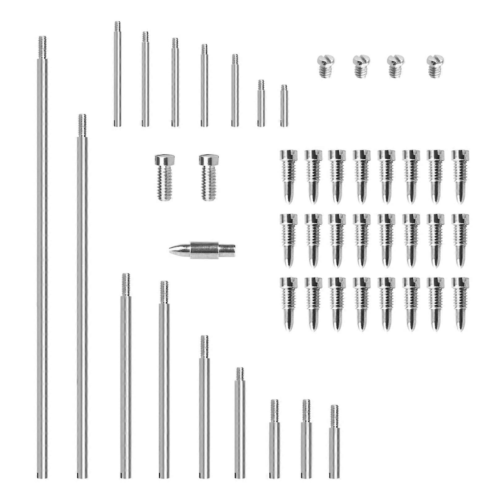 Saxophone  Kit with Threaded Rod, Screw and Conical Tool for Woodwind Instrument Fix