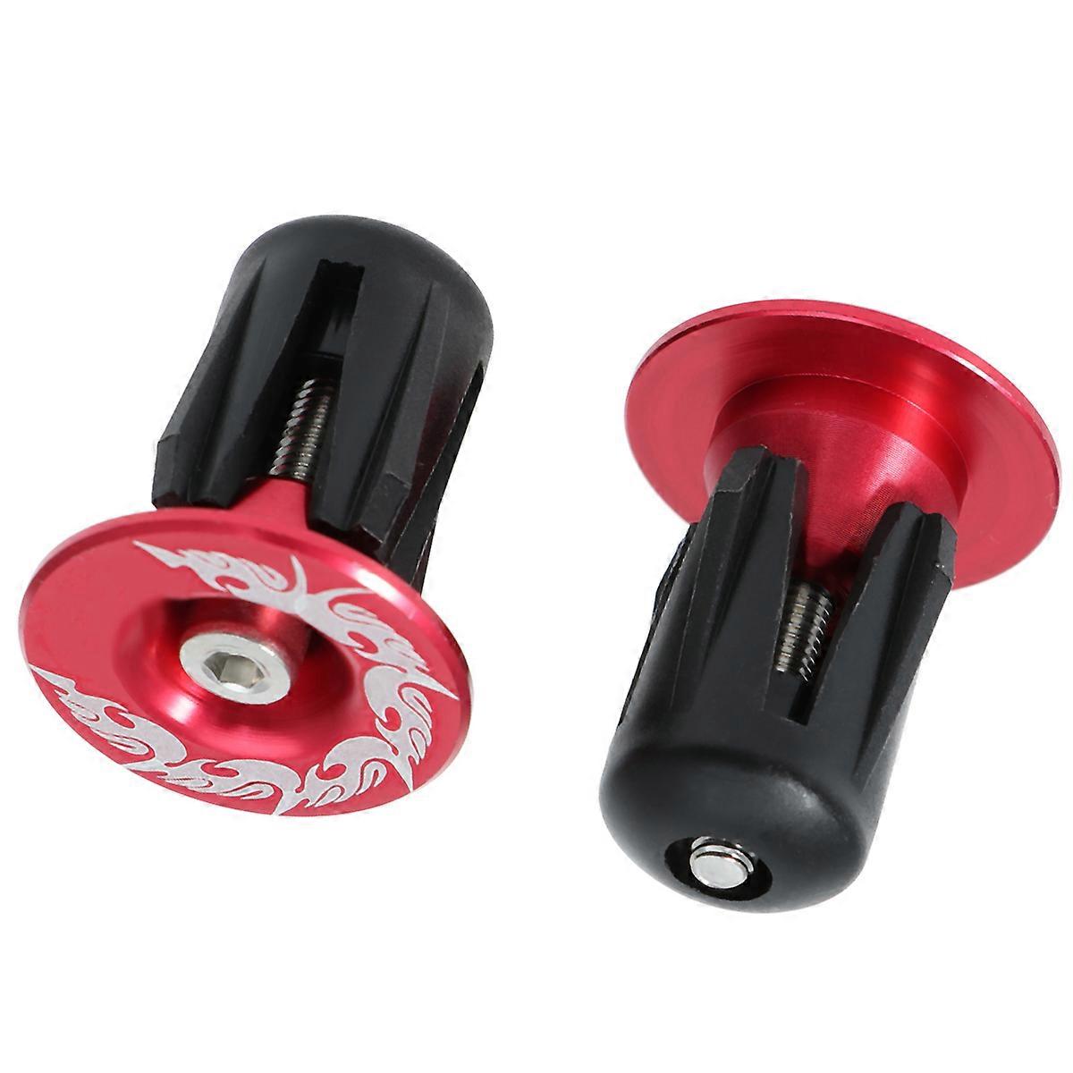 Bike End Caps Handlebar Plugs for Damage Prevention Pair