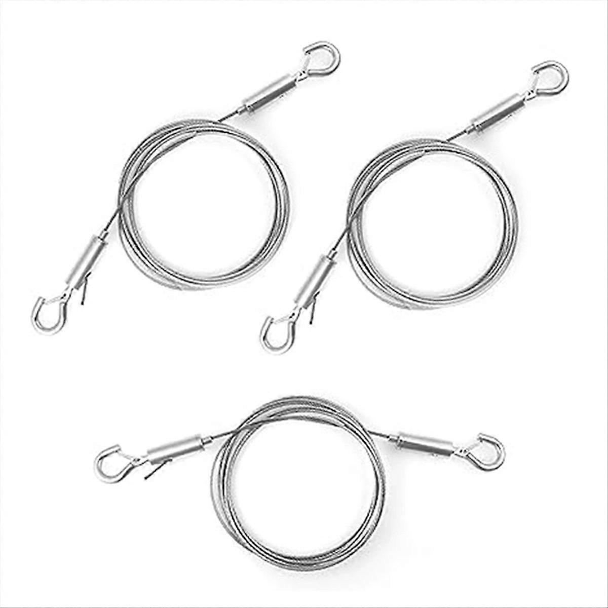 3PCS Adjustable Lanyards with Hooks for Picture Frame (Double Hook)