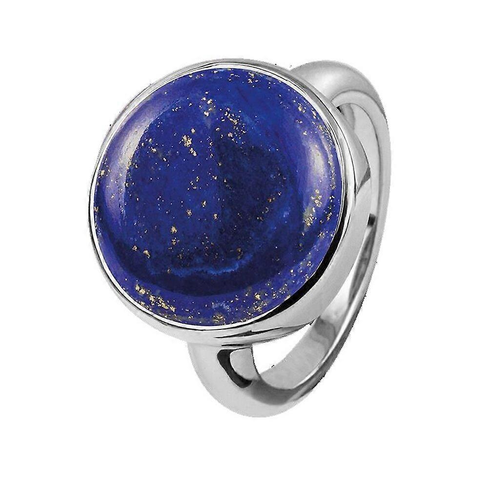 Jacques Lemans - Ring sterling silver with lapis lazuli - SE-R122A54 - Ring width: 54