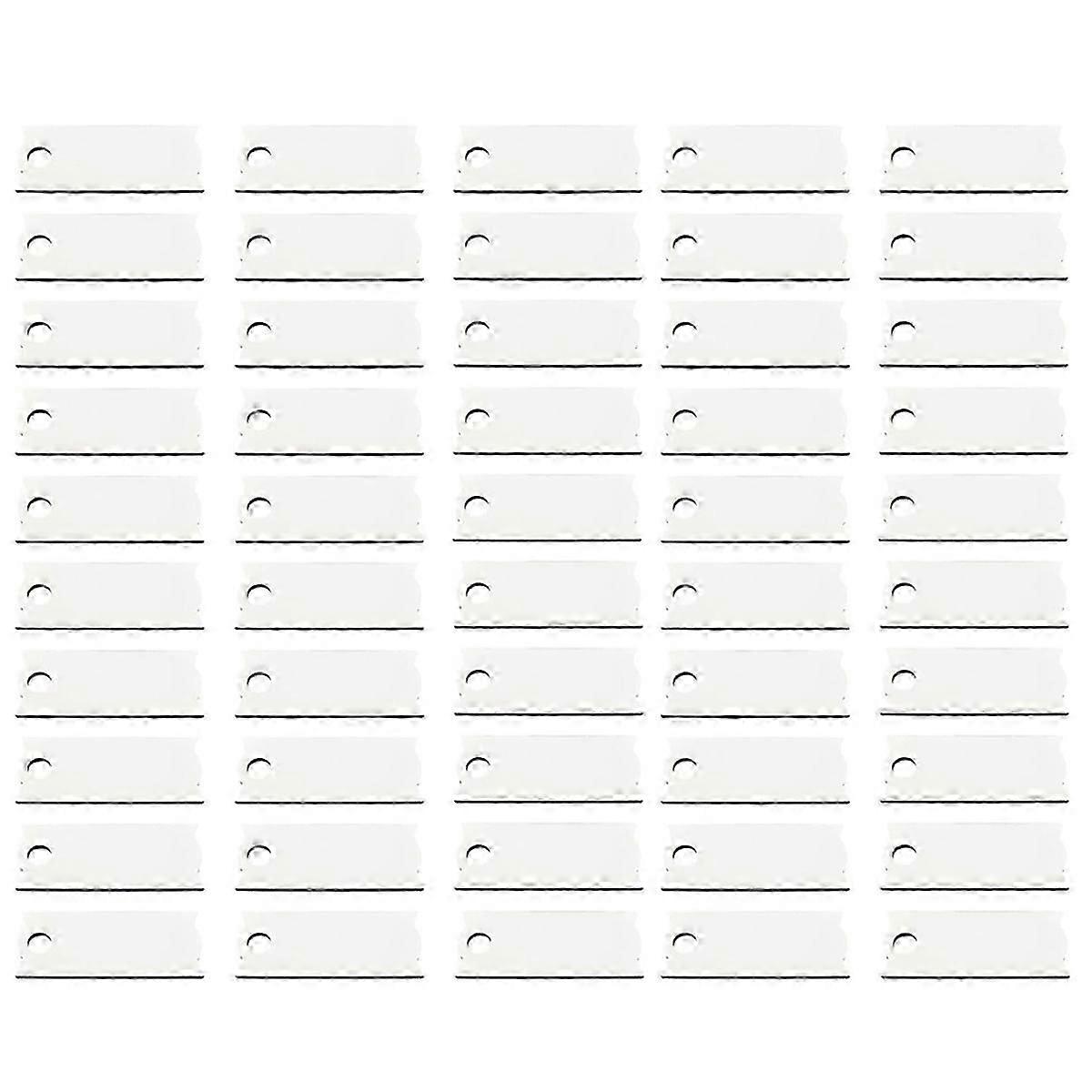 50PCS Sublimation Name Plates Holder Blanks for Stanley