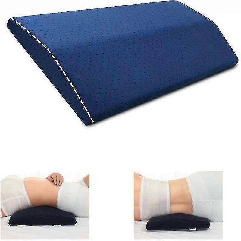 Wedge Pillow For Sciatica Lumbar Support Orthopedic Memory Foam Pillow