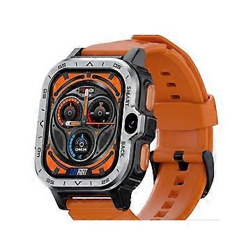 4G LTE Smartwatch Silber 64 GB mit Kamera, Herzfrequenz- und Schrittzähler, 2,0-Zoll-Display