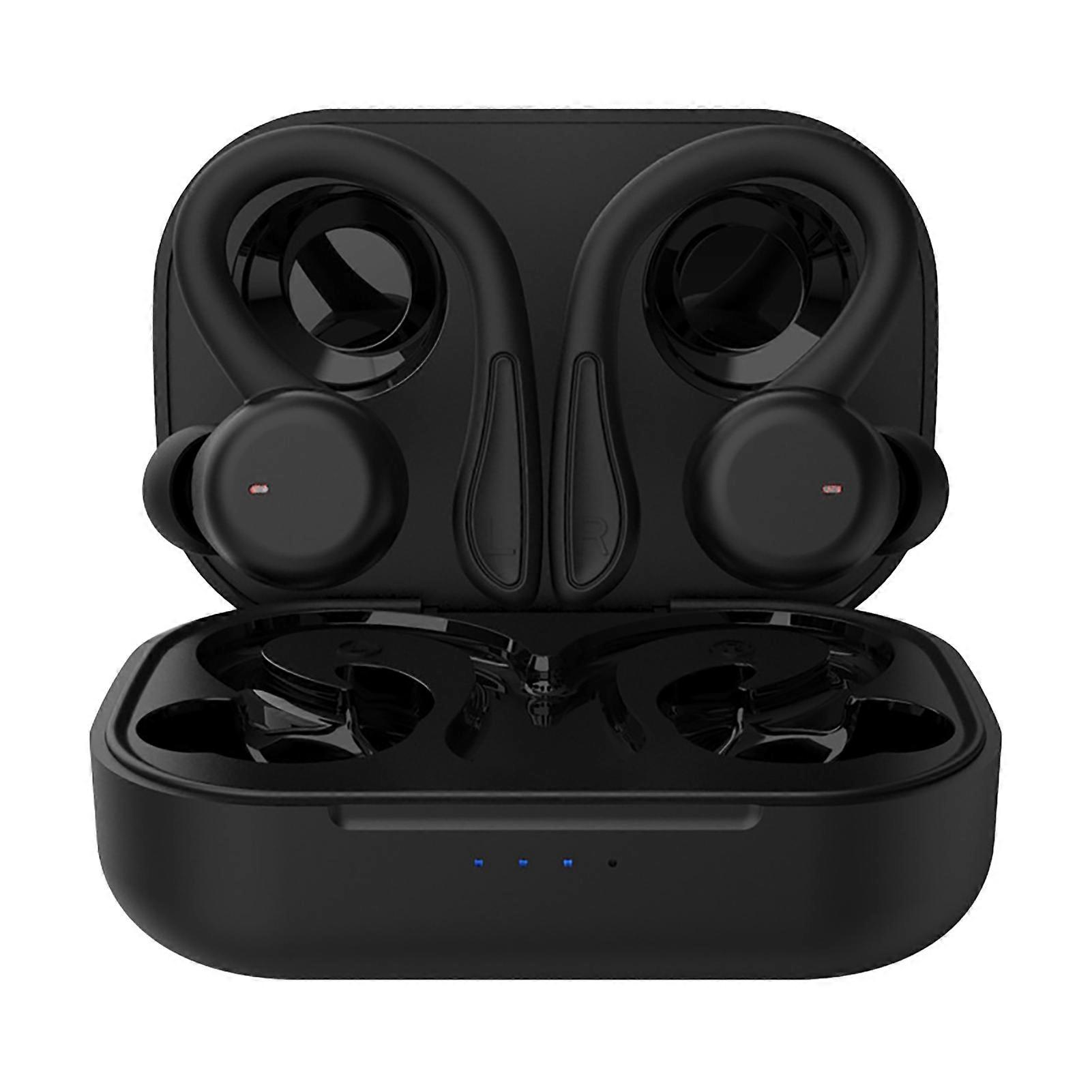 Touch Control Wireless Earbuds - IPX6 Waterproof Ear Hook for Running