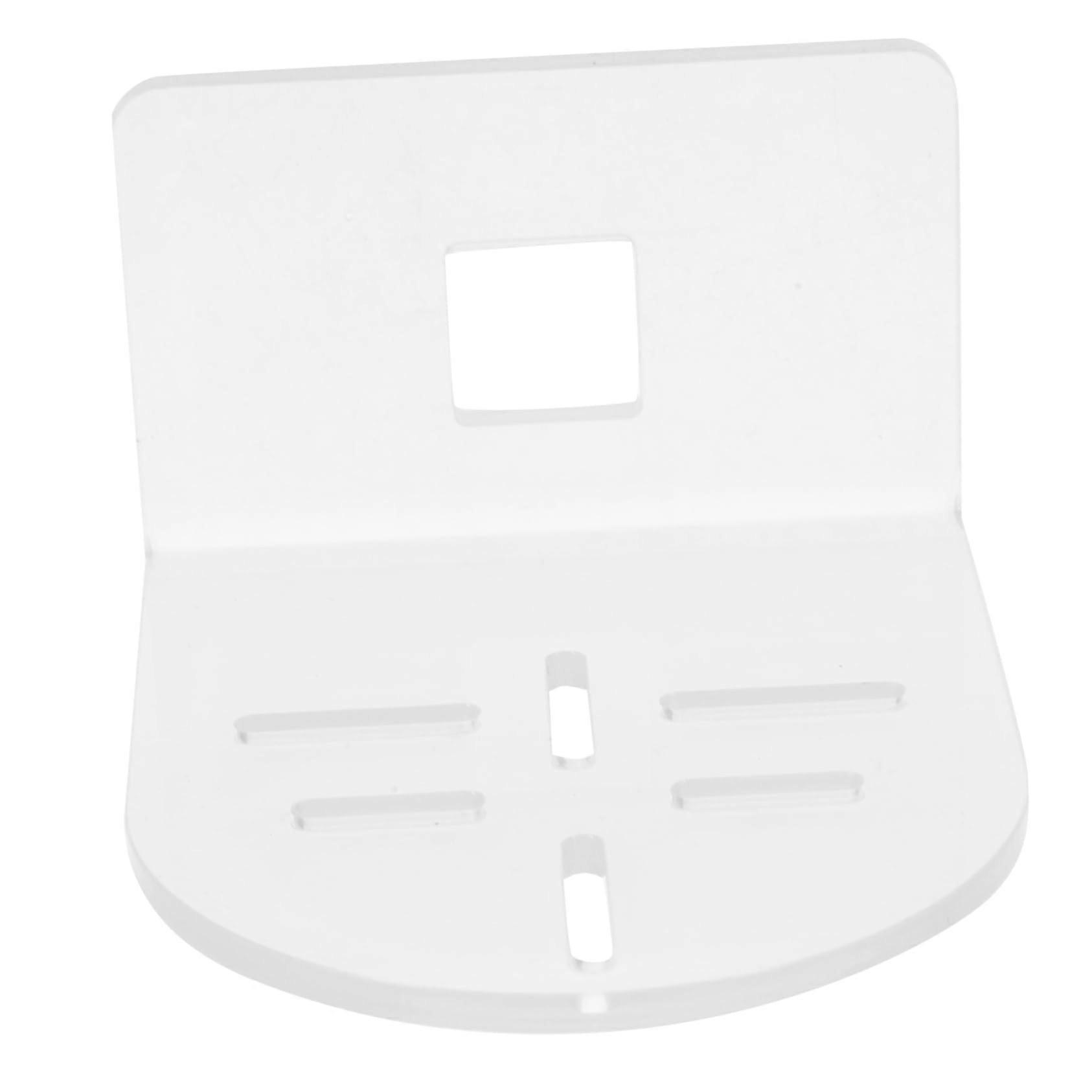 Security Camera Wall Mount with No Drilling Installation, Adjustable Floating Shelf Bracket
