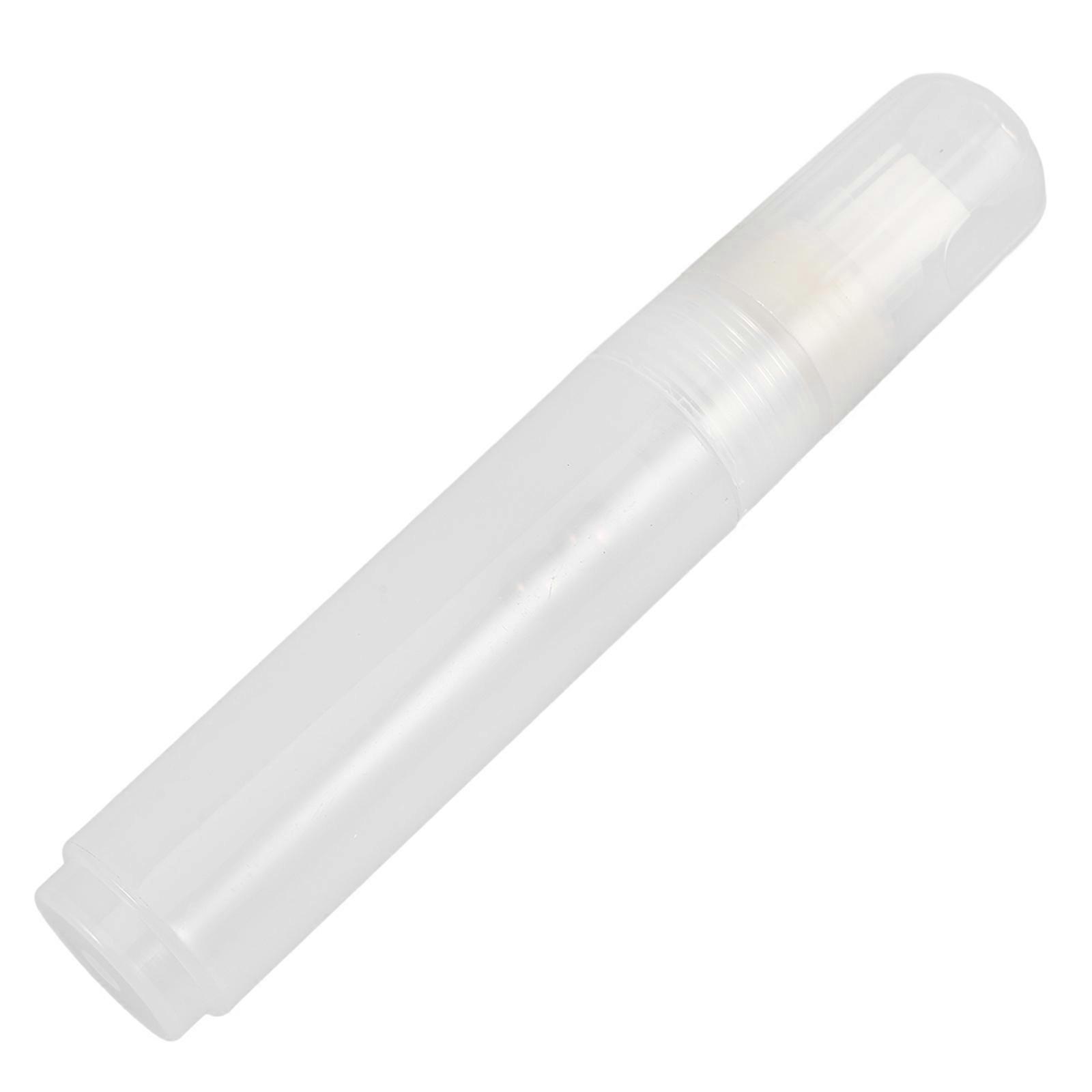 Refillable White Acrylic Paint Markers Flat Head 4Pcs for Artistic Use