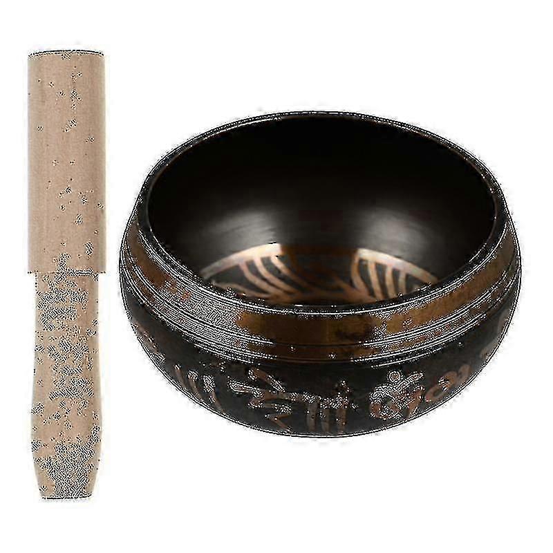 chanting bowl hammered mallets 8x4.5x4.5cm