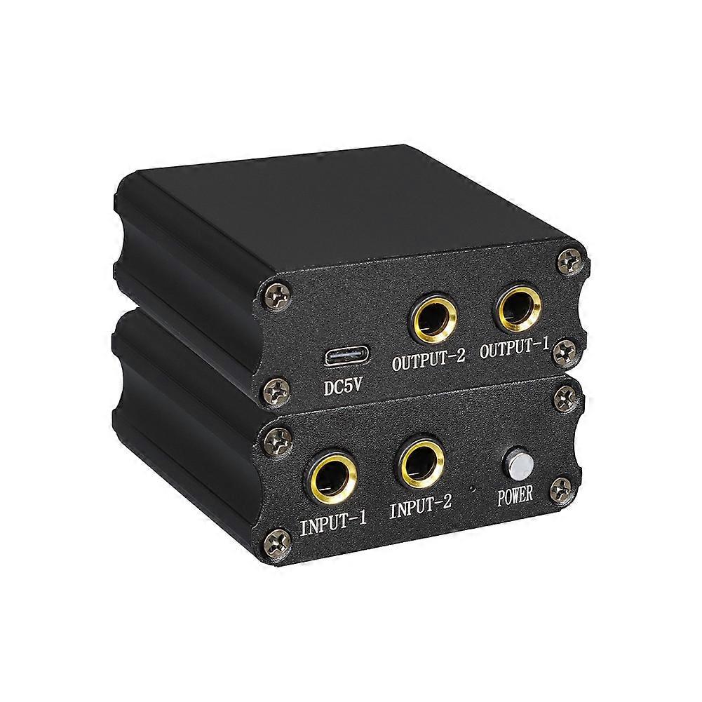 Wireless Microphone Feedback Suppressor Microphone Anti-Howling Frequency Shift Processor Portable