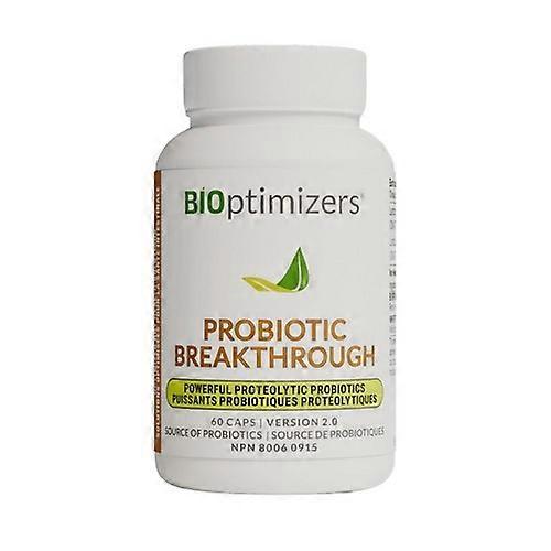 Bioptimizers Probiotic Breakthrough, 60 Capsules