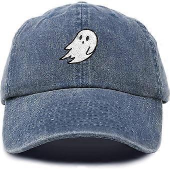hard Ghost Embroidery Dad Hat Baseball Cap Cute Halloween high quality