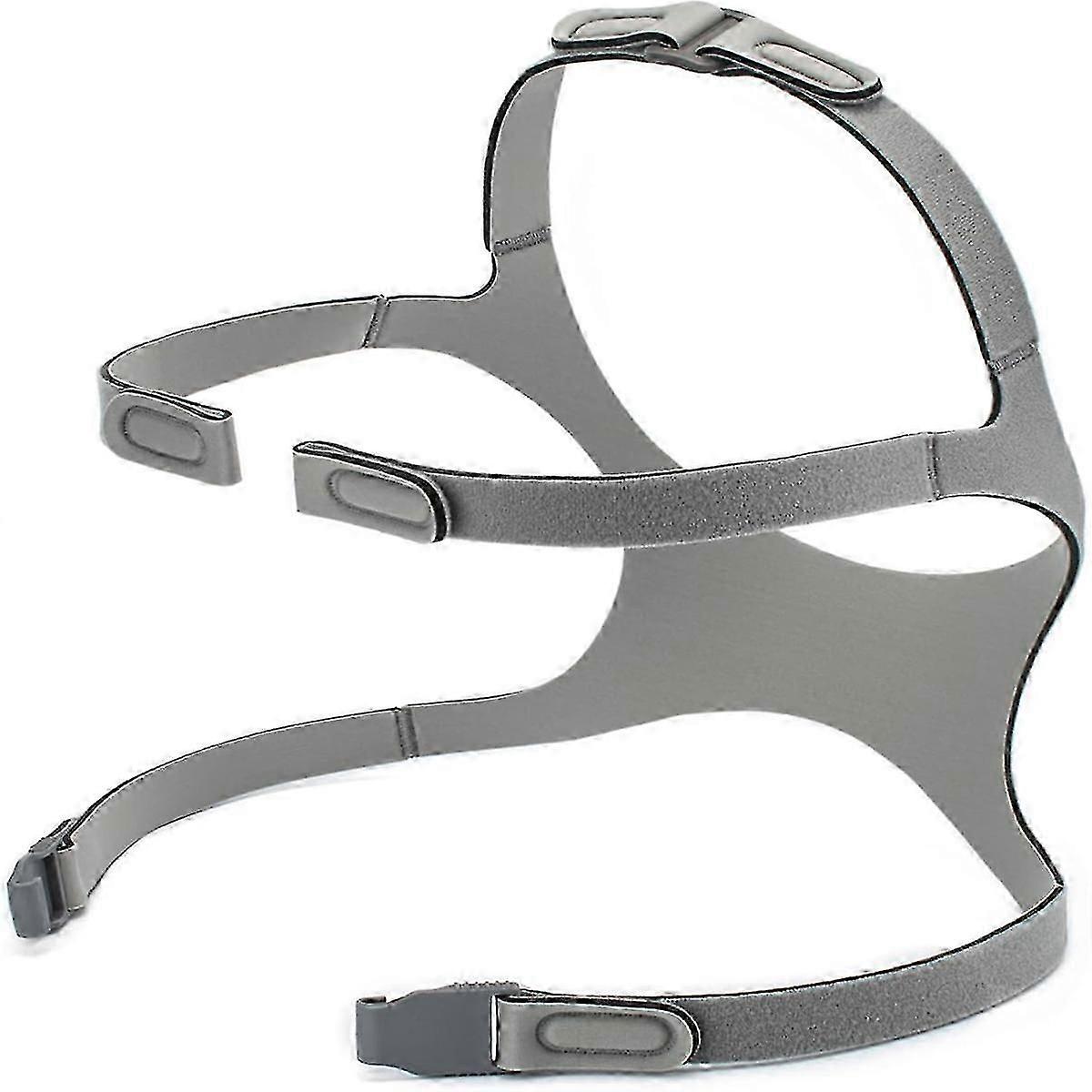 CPAP hodeplagg erstatningsstropper for Eson CPAP-maske, grått nylonmateriale