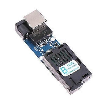 Mini Gigabit Fiber Optical Media Converter 10/100/1000Mbps Single Mode 3Km UPC/ SC-Port Style:B