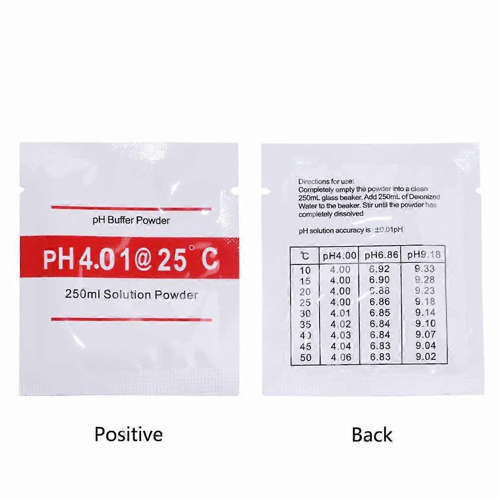 PH Buffer Powder 3Pcs Set for PH Calibration Solution Use