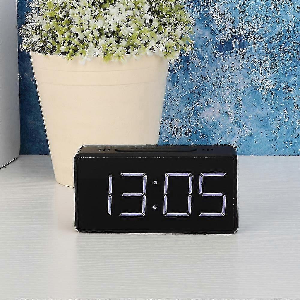 LED Bedside Alarm Clock with Snooze Function Compatible with Students and Home Use