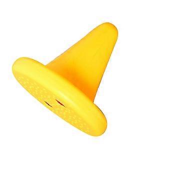 Sedia per bambini con un solo piede, dispositivo per l'allenamento dell'equilibrio, sgabello in plastica gialla