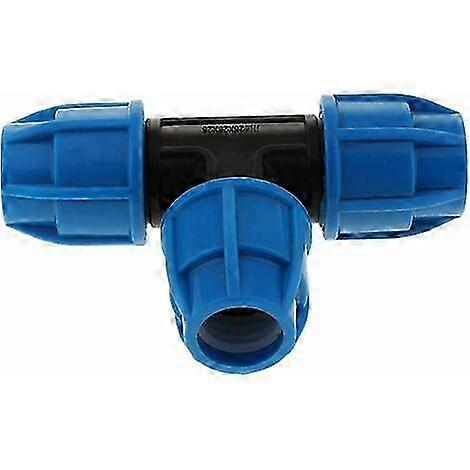 Garden Hose Tee Connector 25mm Plastic Coupling Fitting Pipe Coupler Kit