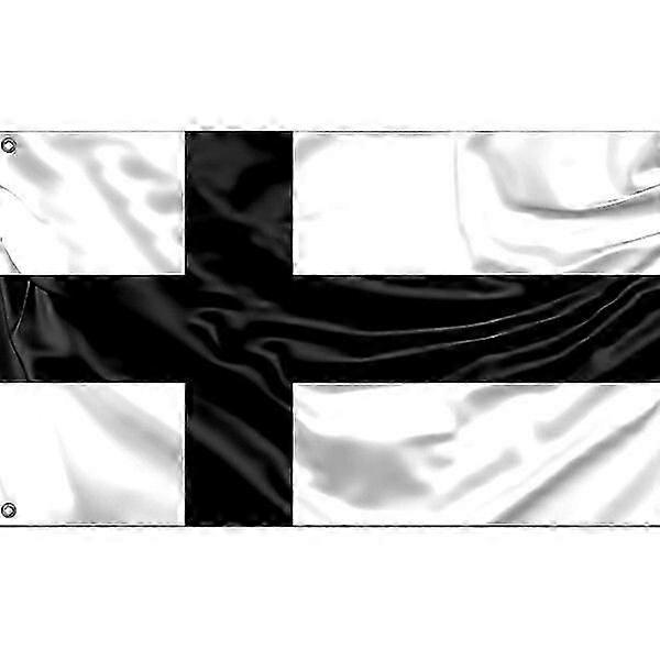 Black Finland Flag L0220
