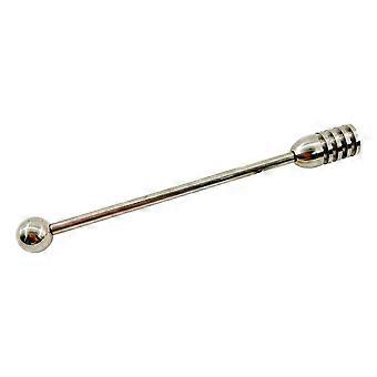 Honey Stick Long Handle Easy to Use Stainless Steel 12cm Syrup Dipper Stirrer for Home KAESI