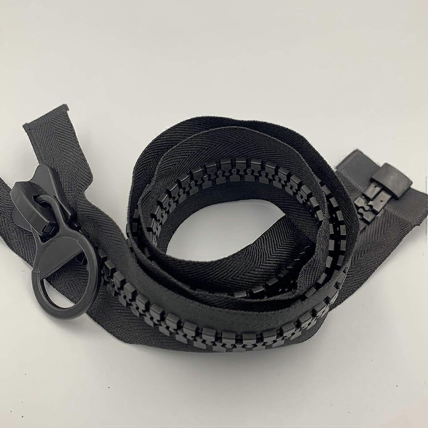 Super Large Plastic Resin Open Separation Zipper (100cm)