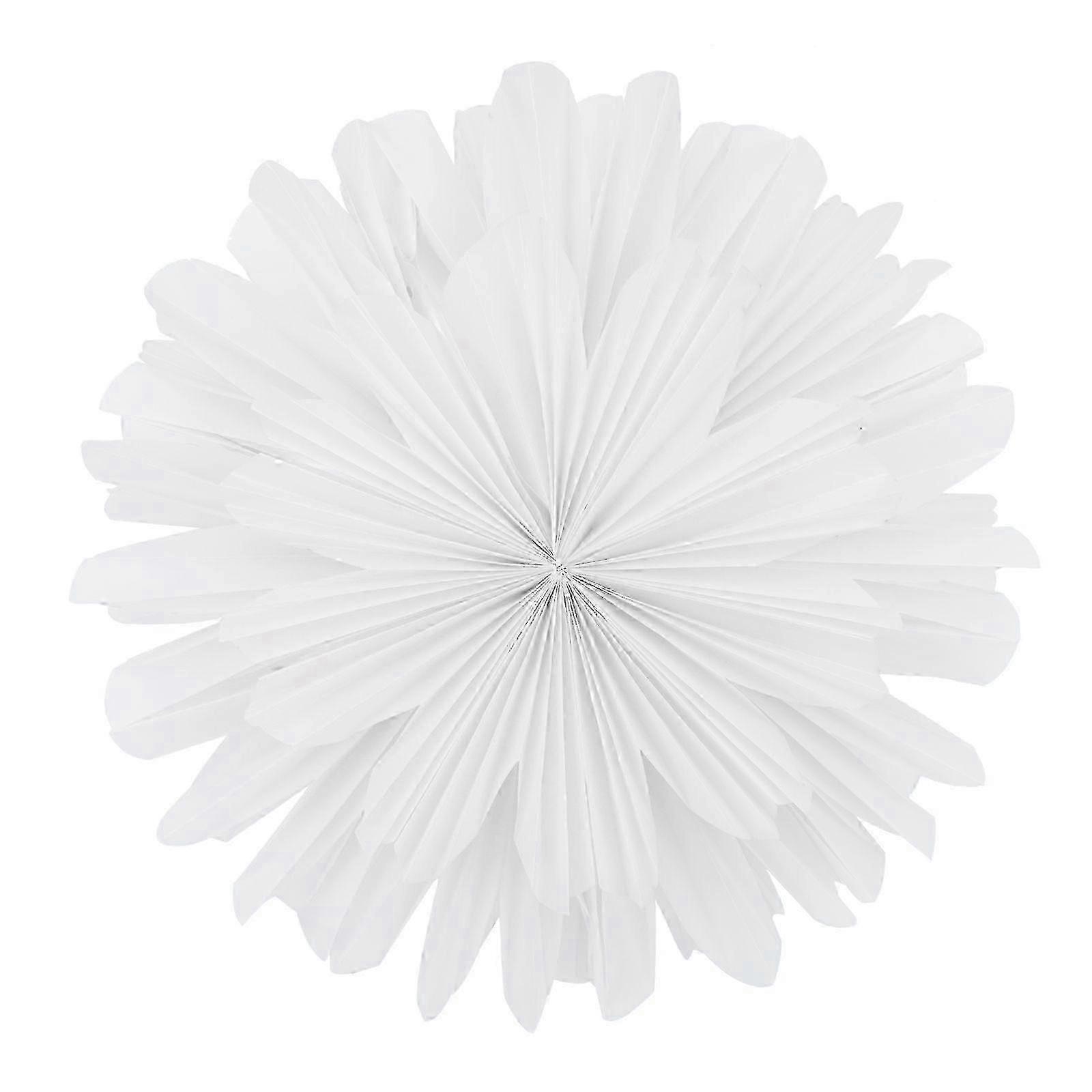 Paper Flower Lampshade Creative Ceiling Light Cover Practical Light Accessory VU