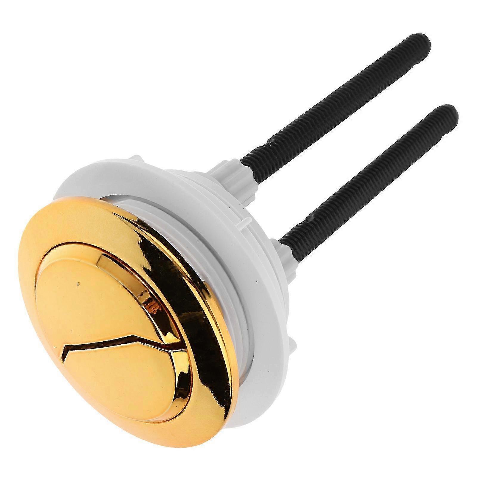 Bathroom Toilet Button 3Pcs with Double Flush Function compatible with Replacement
