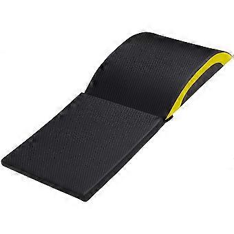 Foldable Supine Board AB Exercise Mat with Tailbone Protector Sit Up Pad Abdominal Core Trainer compatible Gym Home School Fitness