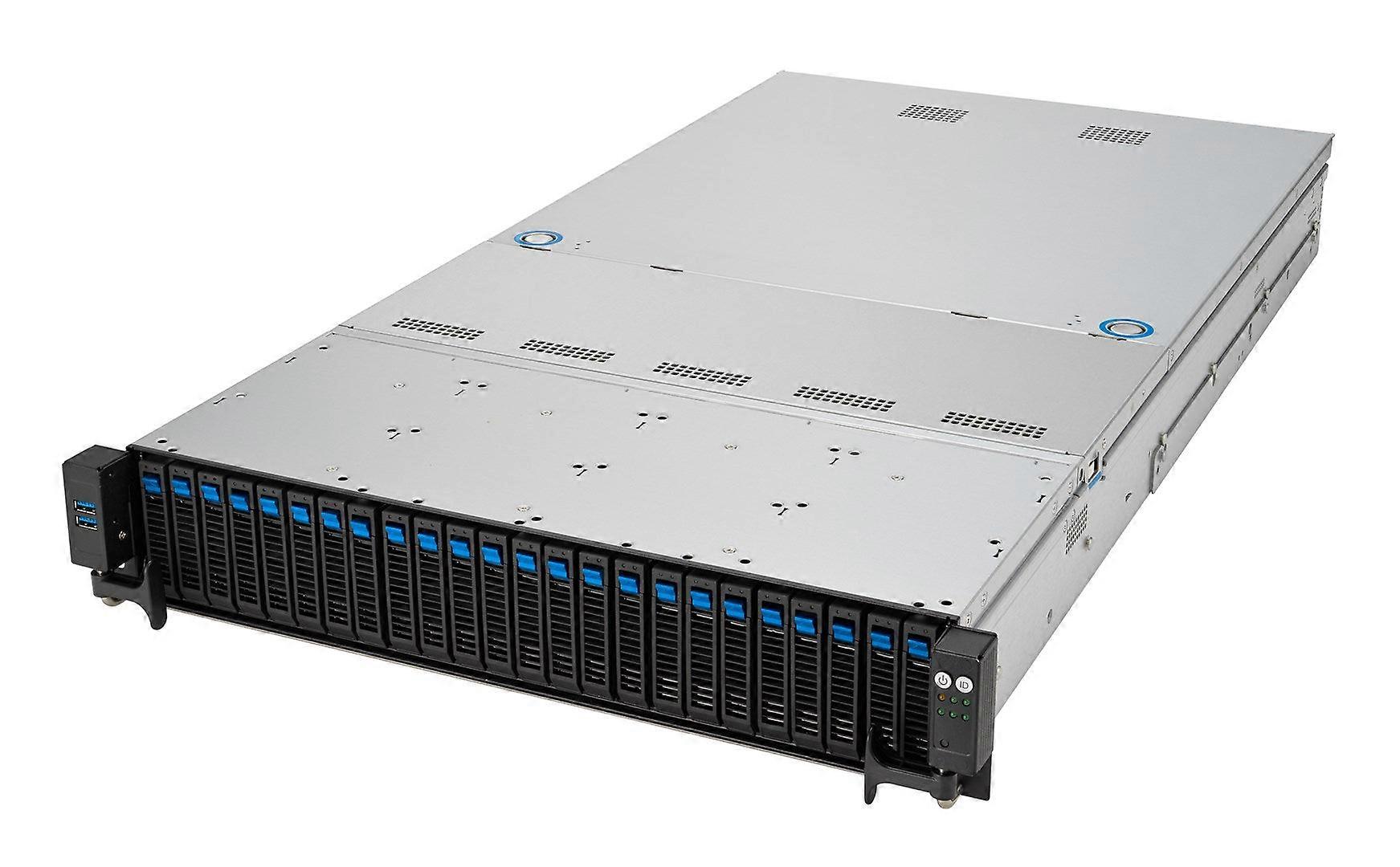 Asus RS520A-E12-RS24U Socket SP5 Rack (2U) Gris