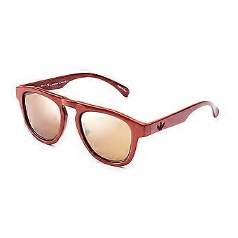 Adidas Originals AORP003 044.GLS Full Rim Shiny Red Unisex Square Sunglasses UV3 Original