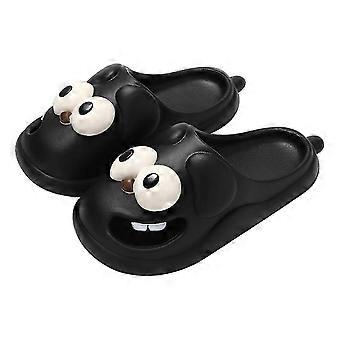 Women's Cartoon Dog Slippers Breathable Lightweight Sandals for Home Bathroom