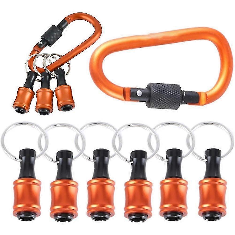 Bits Holders 1/4inch Hexagon Shank Screwdriver Holder Driver Drill Keychains Extension