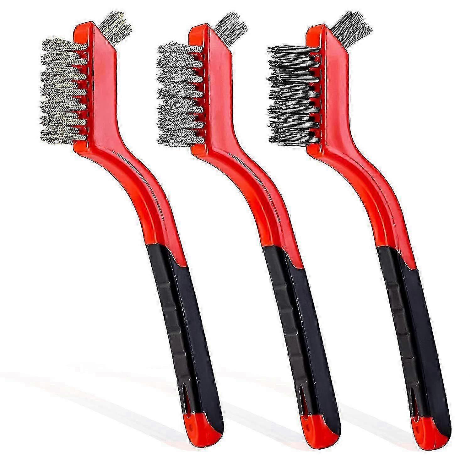 3-Piece Wire Brush Set for Rust Removal 26-27