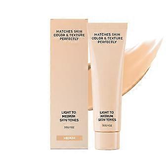 Flüssige Concealer-Foundation für einen ebenmäßigen Teint, sanft feuchtigkeitsspendend, natürlich und geschmeidig, klar und transparent, kaschierend, feuchtigkeitsspendend, leicht, ohne zu bräunen