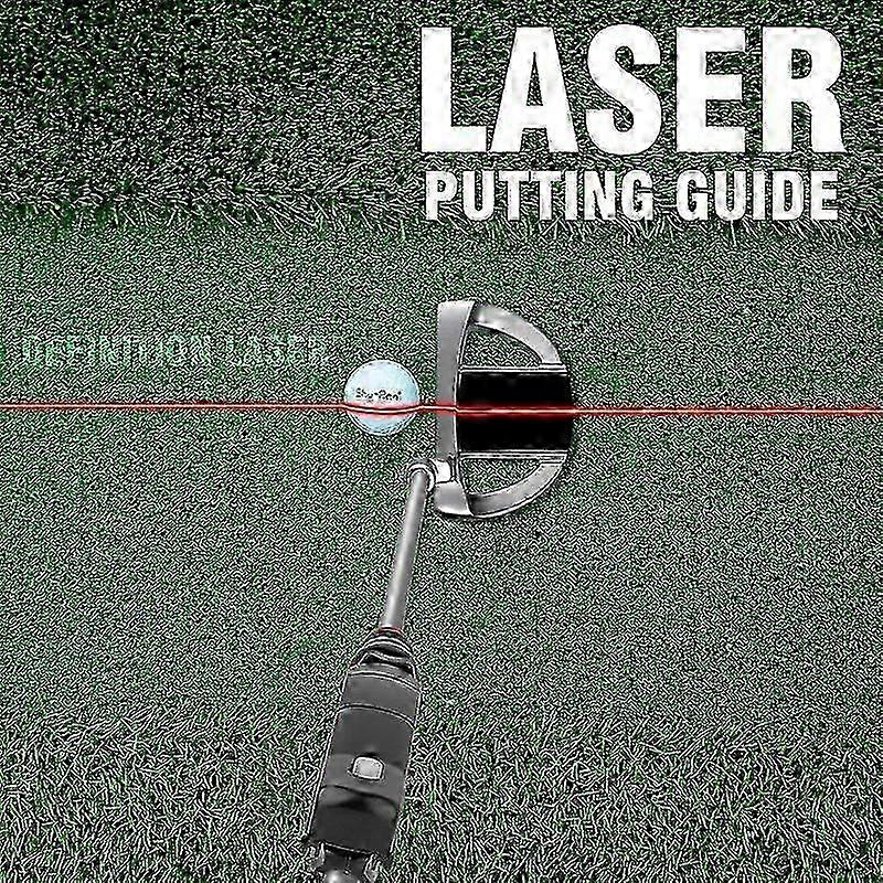 Golf Laser Putting Training Aid Alignment Tool with Two Modes Putt Trainer