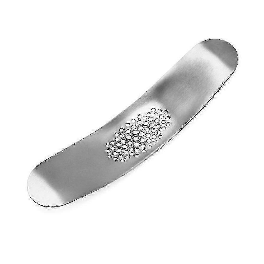 Rocking Stainless Garlic Press Compact