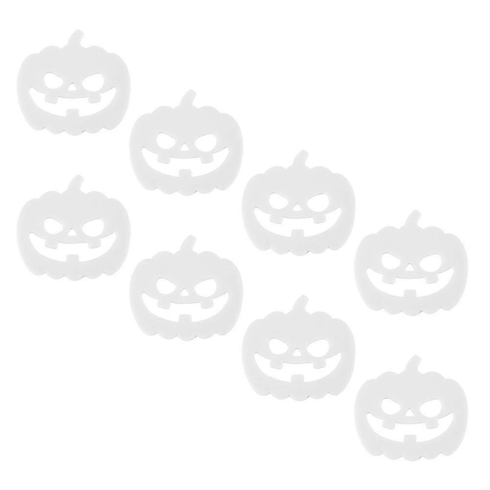 40Pcs Halloween Pumpkin Coasters Heat Insulation Set