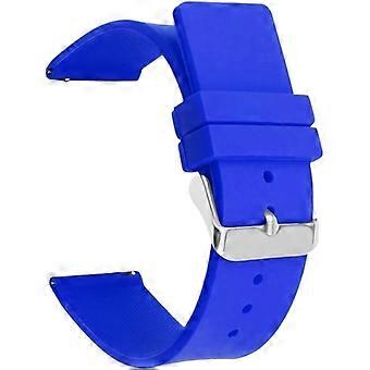 Bracelet de montre en silicone 12 mm 14 mm 16 mm 18 mm 20 mm 22 mm 24 mm Homme Femme Bracelet de rechange en caoutchouc souple pour le sport