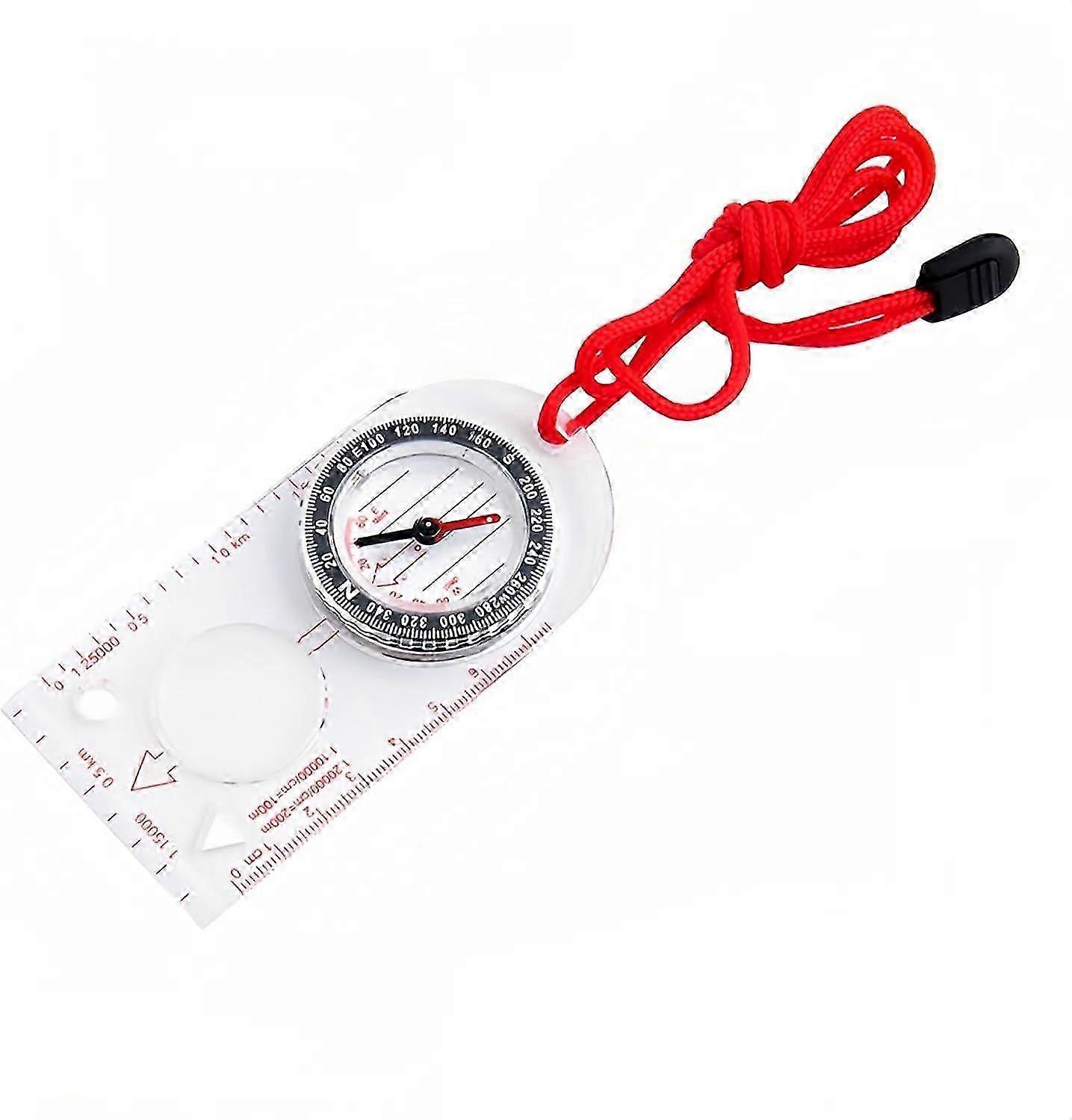 Orienteering Compass with Magnifier Ruler