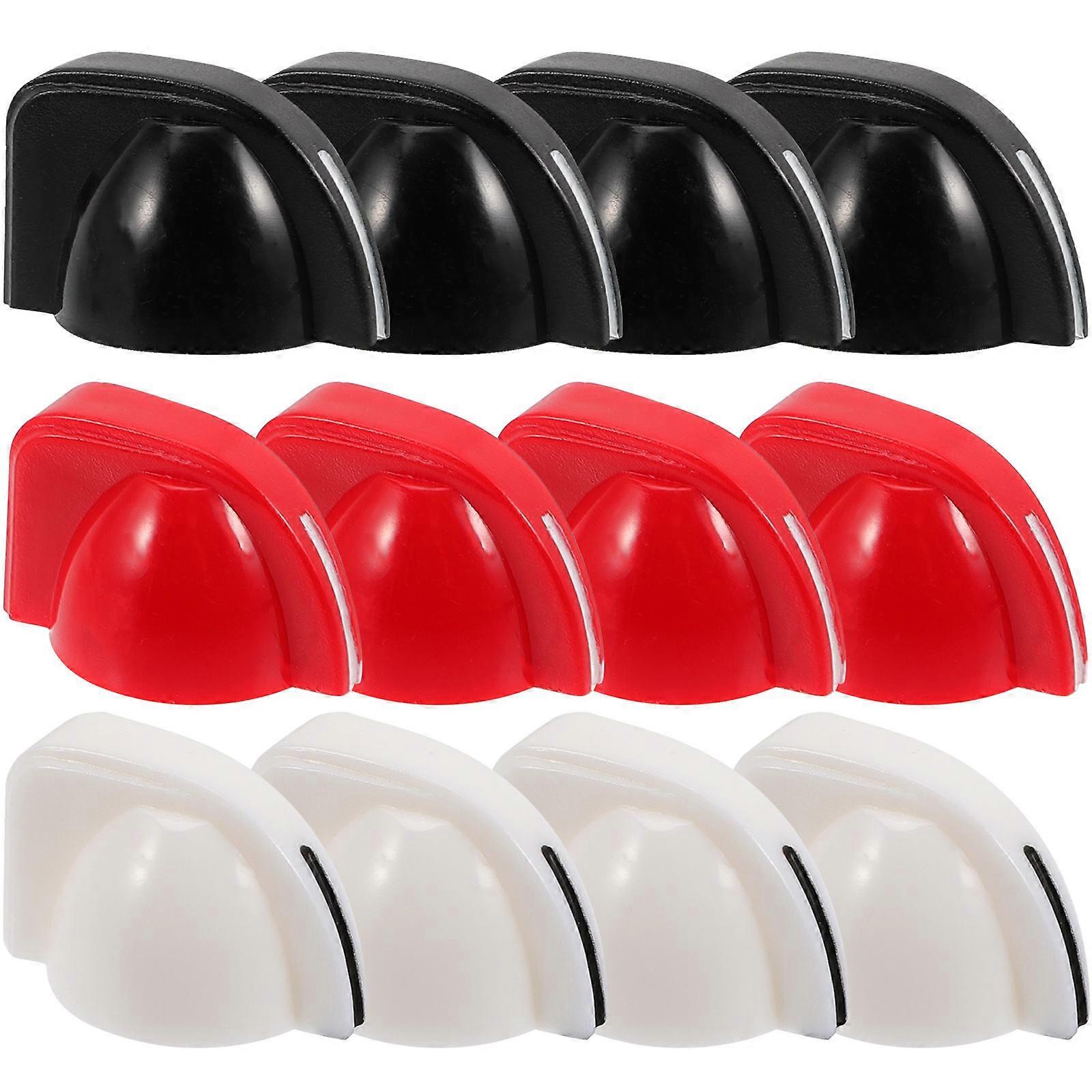 Potentiometer Knobs for Amplifier with Control Function 12Pcs Plastic Set