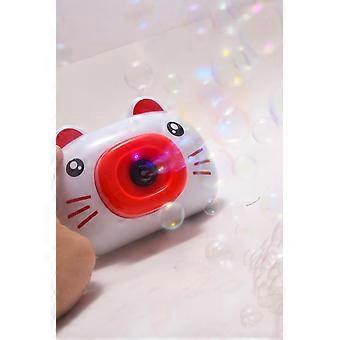 Automatic Bubble Gun for Kids with OneTrigger Operation, Battery Powered Bubble Blower Toy