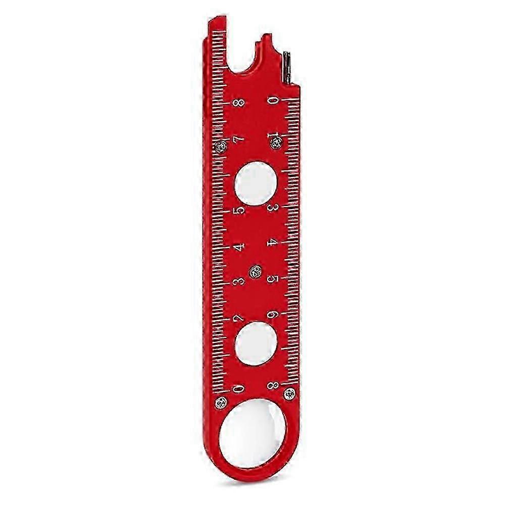 Sewing Machine Needle Threader Tool Quick Threading Device with Built-in Ruler Magnifier Magnetic Seam Guide_new
