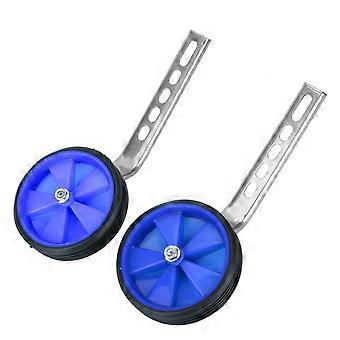 Children Bike Auxiliary Wheel Blue Plastic Kids Bike Training Wheel for 12 20 Inch Bikes
