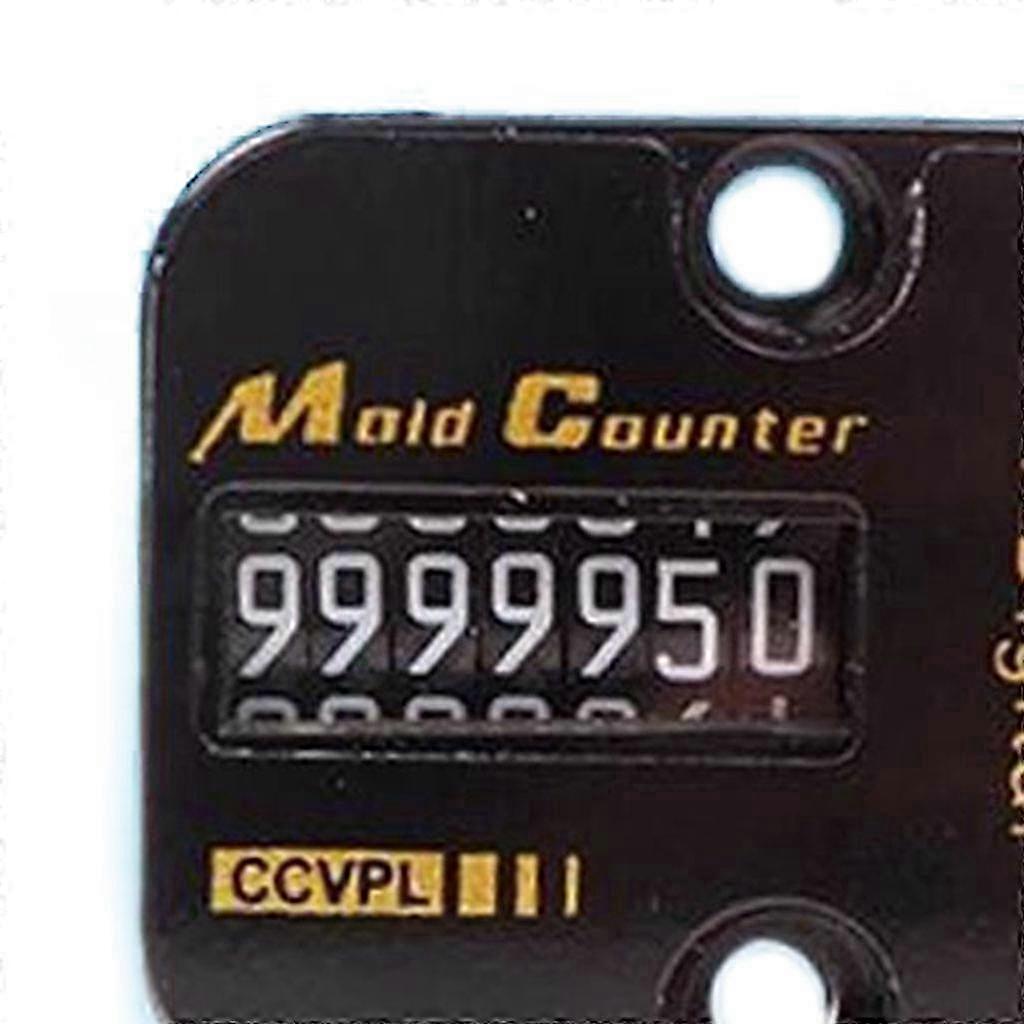 7-Digit Metal Mold Counter Compact