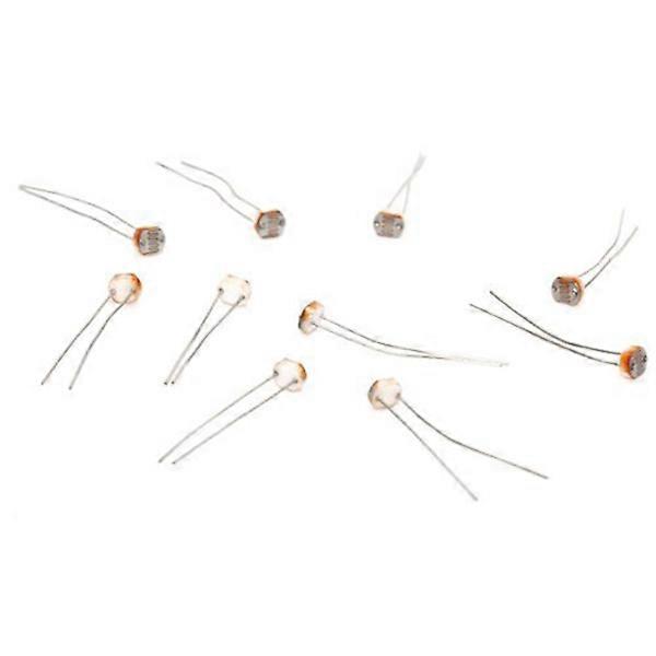 Light-Dependent Photoresistor Gl5528 Model Function 10Pcs for Electronics