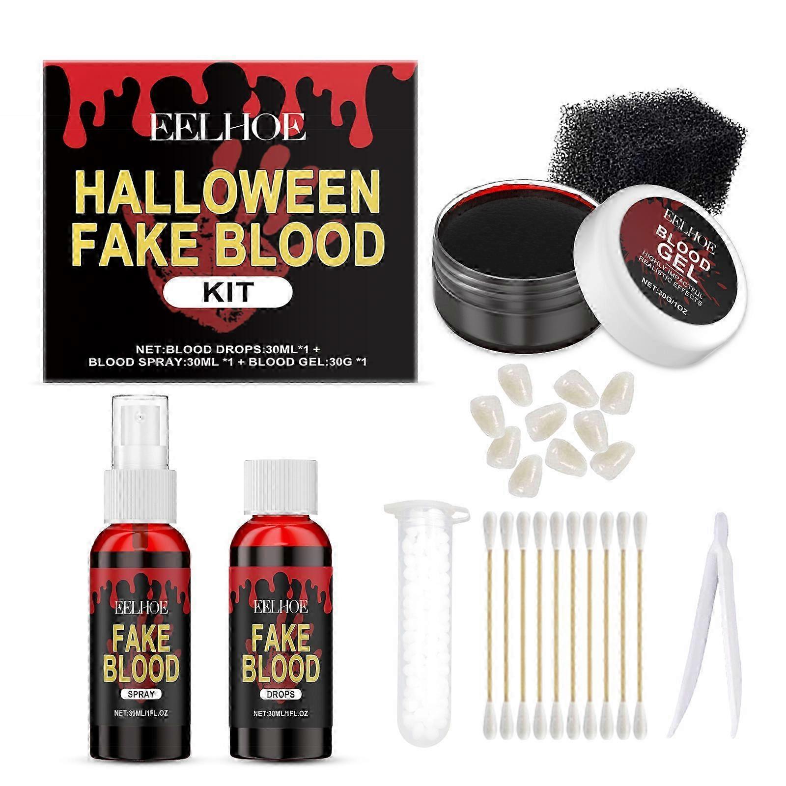 Realistic Halloween Blood Effect Kit